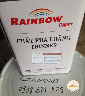 Dung môi pha loãng sơn Rainbow - Sơn Lộc Nam Việt - Công Ty TNHH Lộc Nam Việt